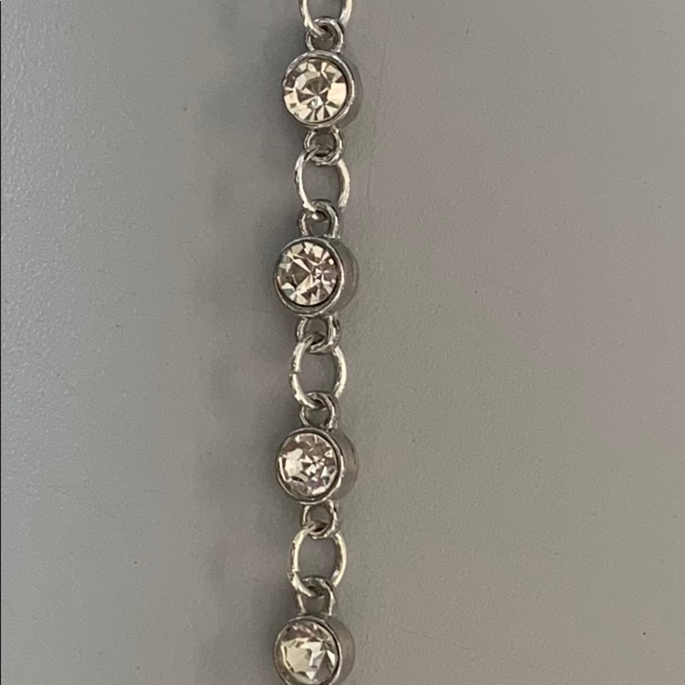 Hand Crafted Rhinestone Bracelet - image 2